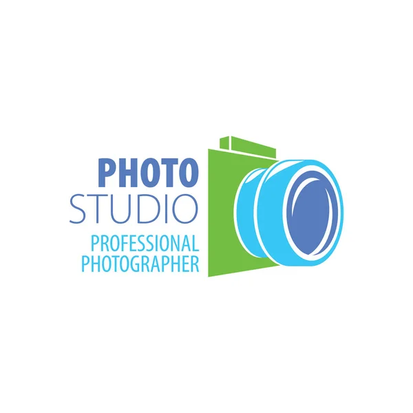 Logo camera de fotograaf — Stockvector