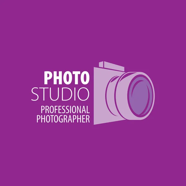 Λογότυπο φωτογραφική μηχανή τον φωτογράφο — Διανυσματικό Αρχείο