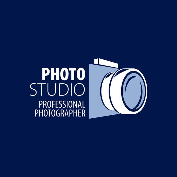 Logo camera the photographer — Stock Vector