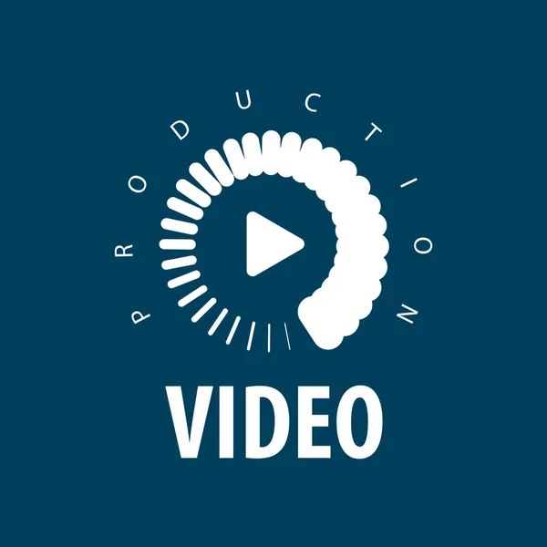 Vektor logo video — Stock vektor