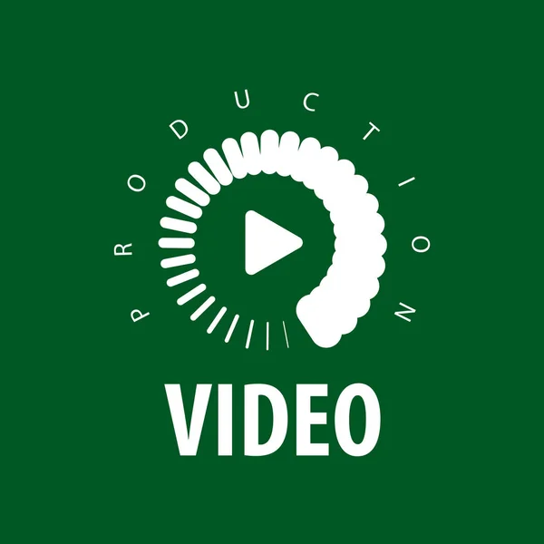 Vektor logo videóinak — Stock Vector