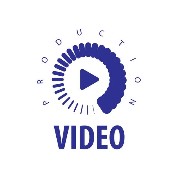 Video logo vektor - Stok Vektor