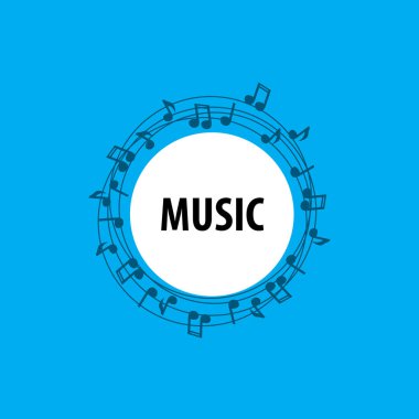 vektör logo müzik
