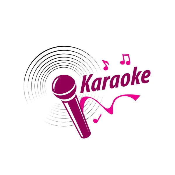 Wektor logo karaoke — Wektor stockowy