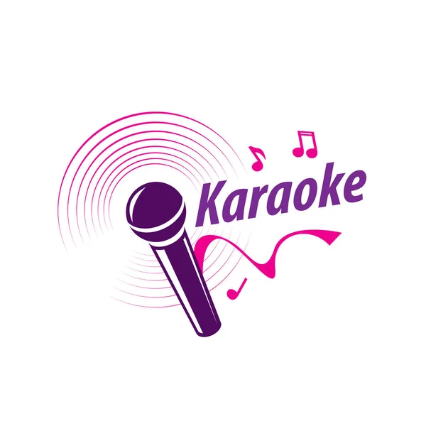 Wektor logo karaoke — Wektor stockowy