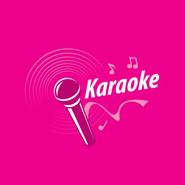 Wektor logo karaoke — Wektor stockowy