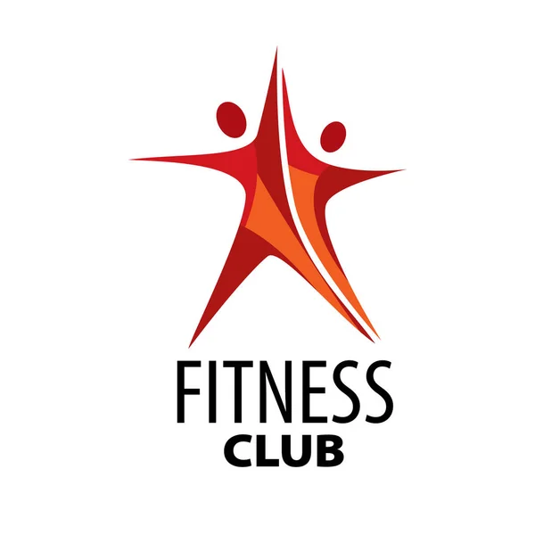 Fitness için vektör logo — Stok Vektör