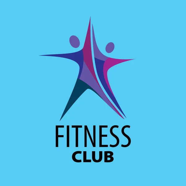 Vector logo for fitness — Stock Vector