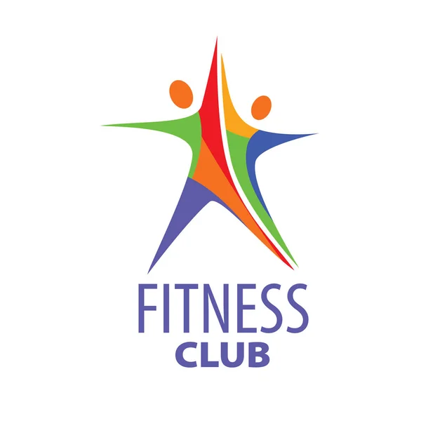 Fitness için vektör logo — Stok Vektör