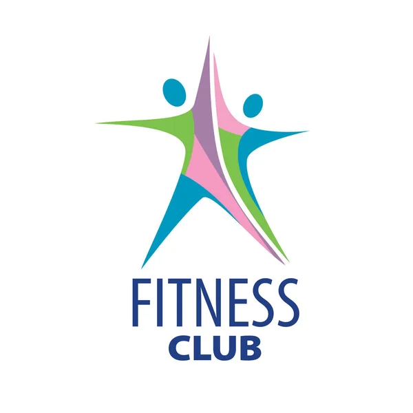 Vector logo for fitness — Stock Vector