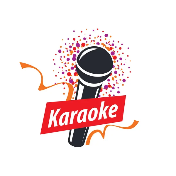 Vector logo karaoke — Stock Vector