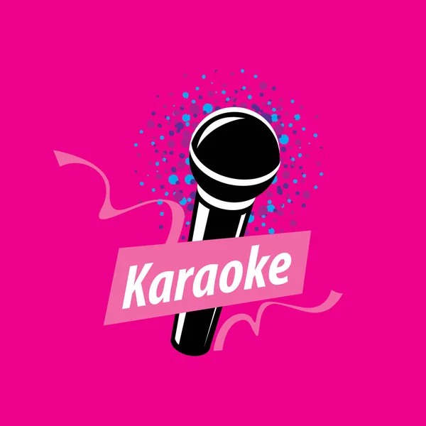 Vector logo karaoke — Stockvector