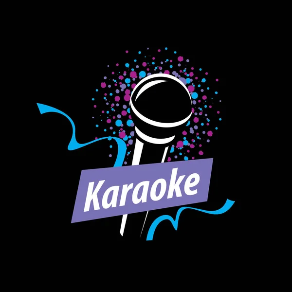 Vector logo karaoke — Stockvector