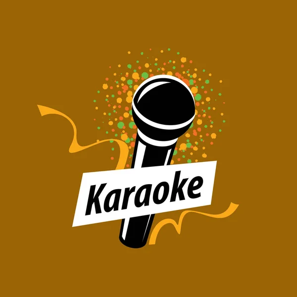 Vector logo karaoke — Stockvector