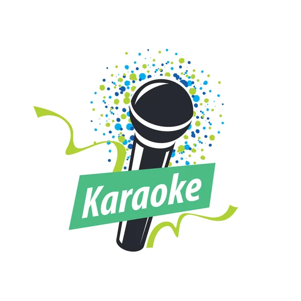 Vector logo karaoke — Stockvector