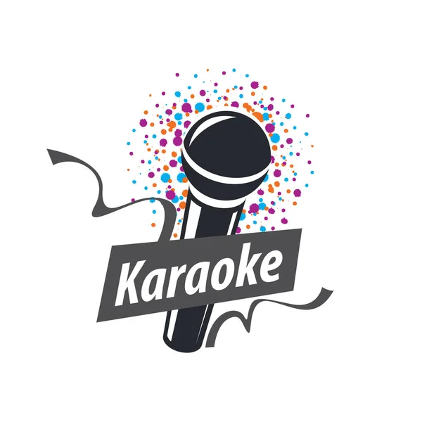 Wektor logo karaoke — Wektor stockowy