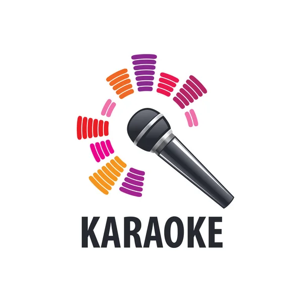 Vector logo karaoke — Stockvector