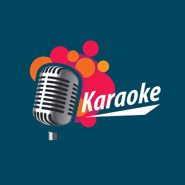 Wektor logo karaoke — Wektor stockowy