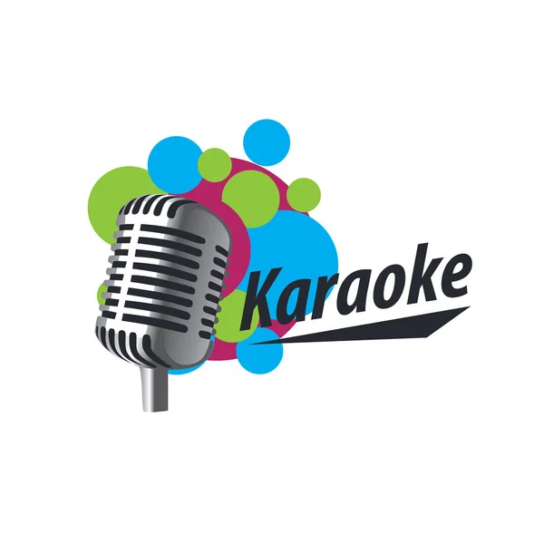 Logo vectoriel karaoké — Image vectorielle