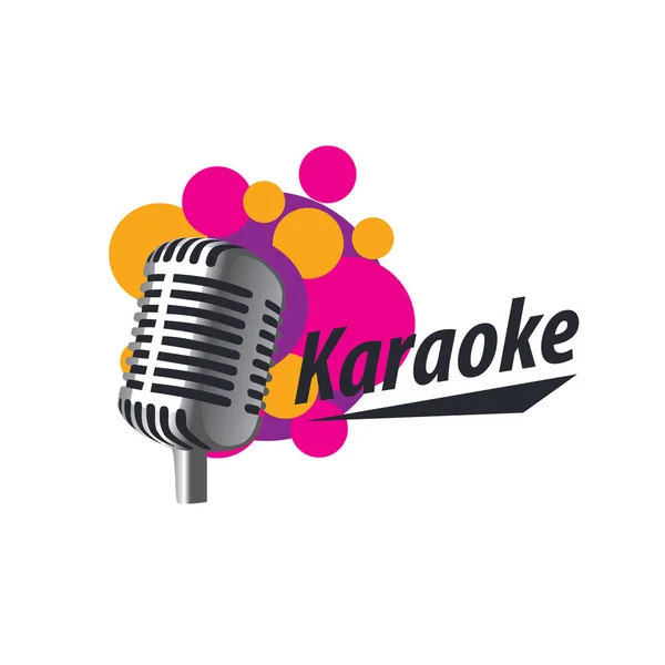 Logo vectoriel karaoké — Image vectorielle