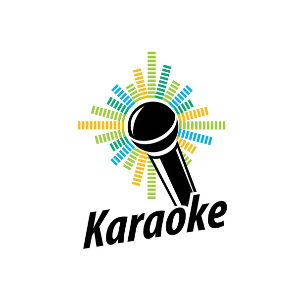 Karaoke logo vettoriale — Vettoriale Stock