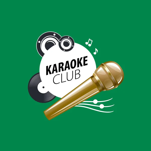 Wektor logo karaoke — Wektor stockowy