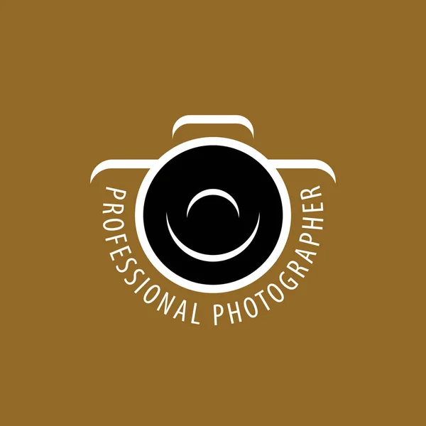 Logo Kamera der Fotograf — Stockvektor