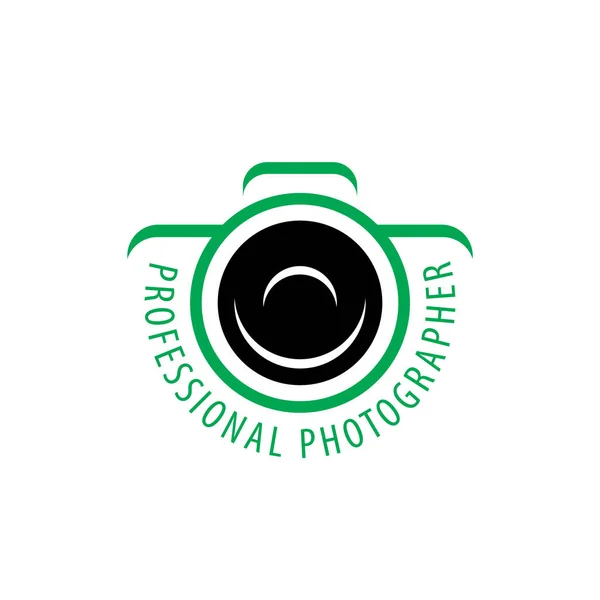 Câmera de logotipo o fotógrafo —  Vetores de Stock