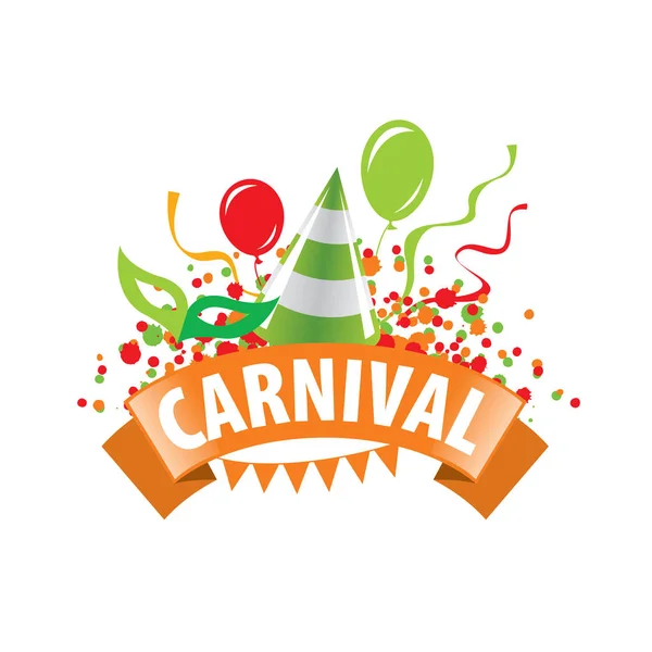 Carnival vector logo — Stock Vector