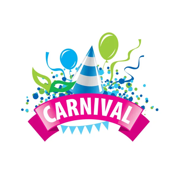 Carnaval vector logo — Stockvector