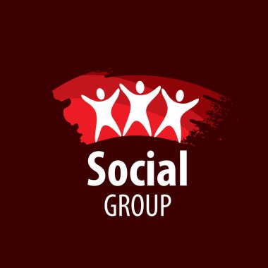 vektör logo sosyal grup
