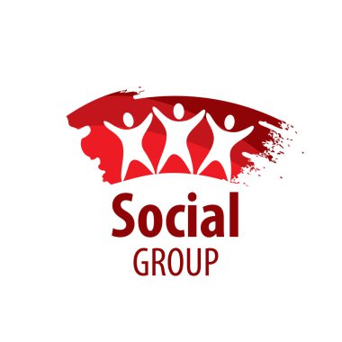 vektör logo sosyal grup