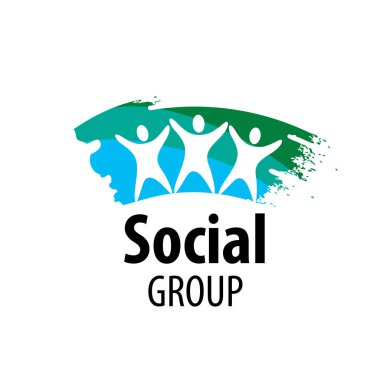 vektör logo sosyal grup