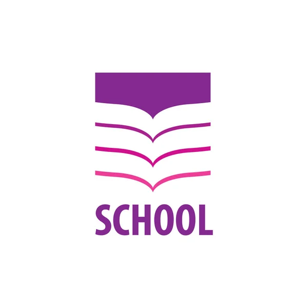 Векторний логотип школи — стоковий вектор