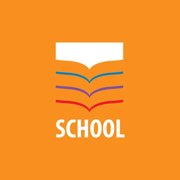Vector logo Escuela — Archivo Imágenes Vectoriales