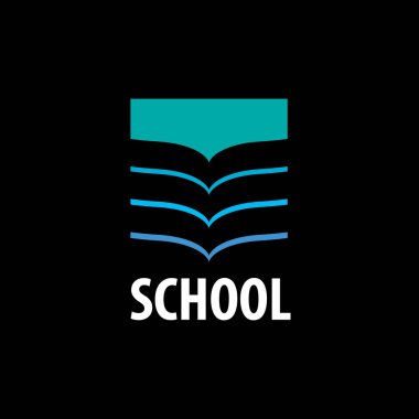 logo okul vektör