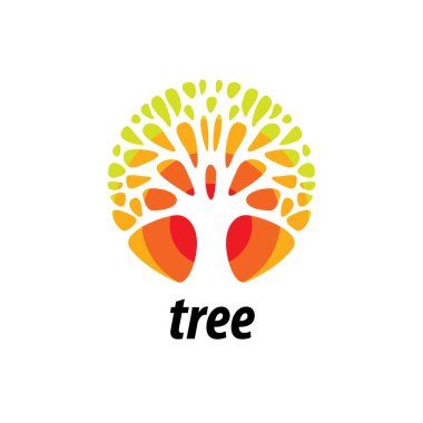 vektör logo ağaç