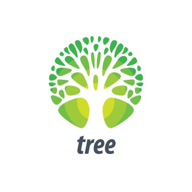 vektör logo ağaç