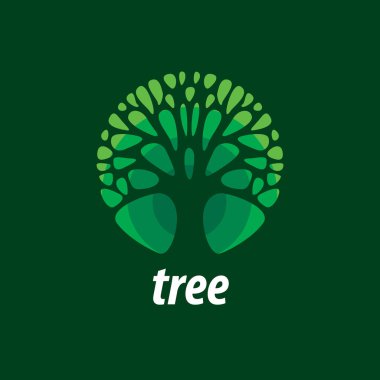 vektör logo ağaç