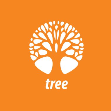 vektör logo ağaç