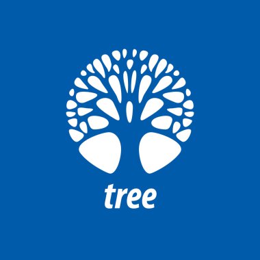 vektör logo ağaç