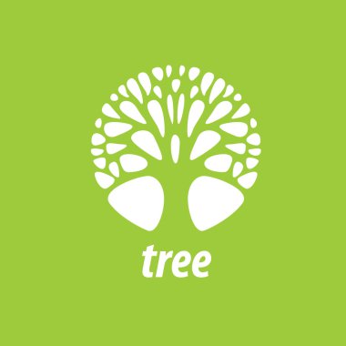 vektör logo ağaç