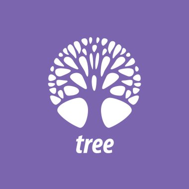 vektör logo ağaç