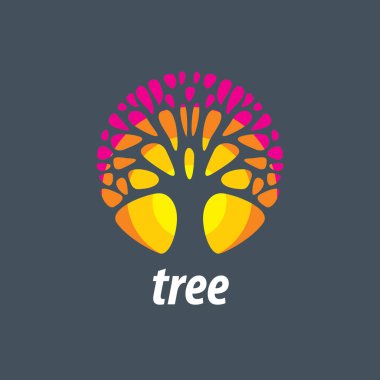 vektör logo ağaç