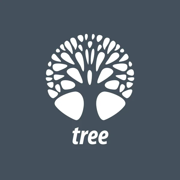 Arbre logo vectoriel — Image vectorielle