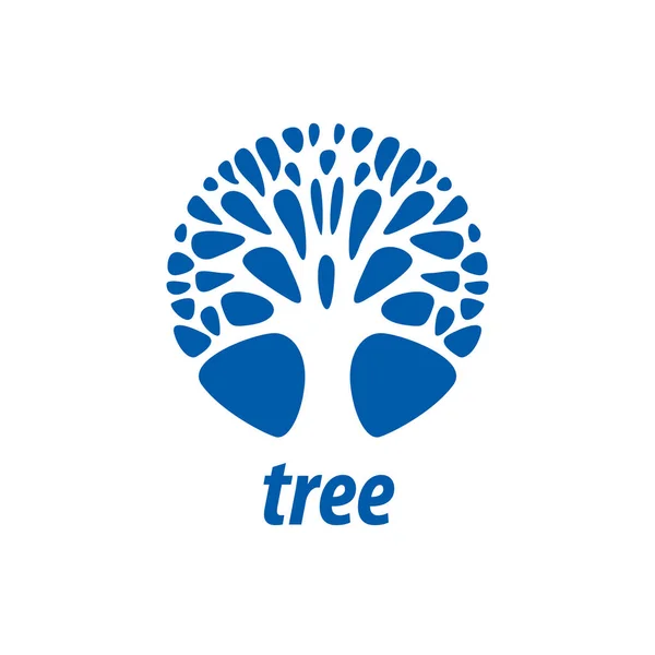 Arbre logo vectoriel — Image vectorielle