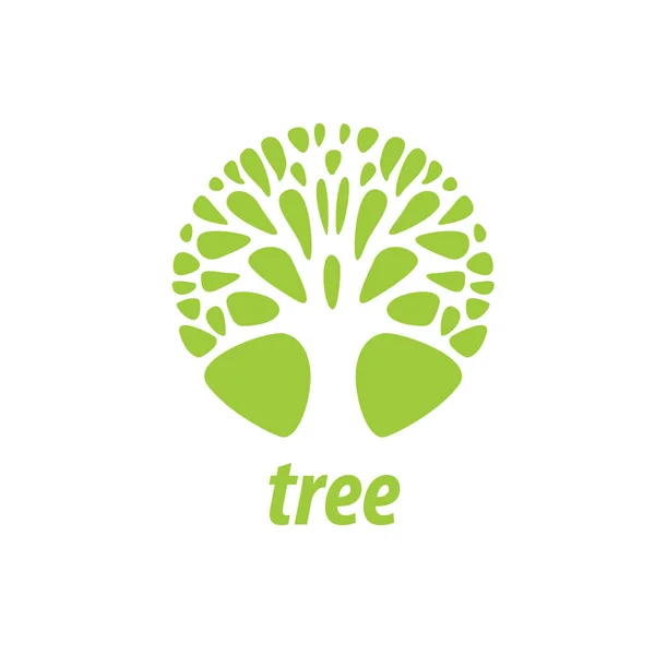 Arbre logo vectoriel — Image vectorielle