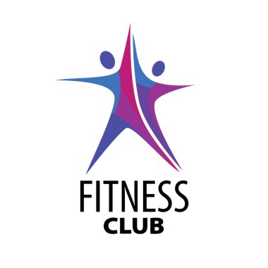fitness için vektör logo