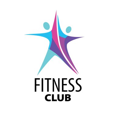 fitness için vektör logo