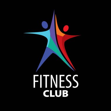 fitness için vektör logo